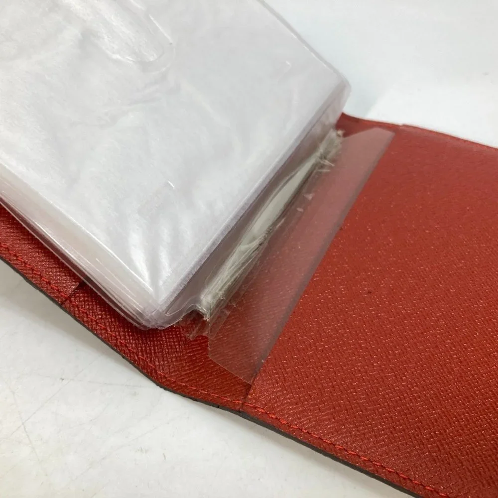 LOUIS VUITTON Authentic Brown Damier Canvas Pouch